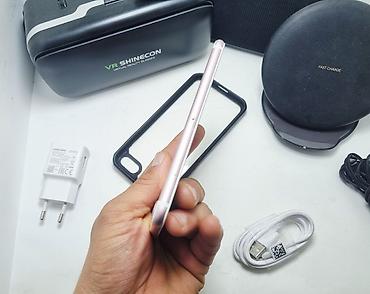 Apple iPhone: IPhone 7, Б/у, 256 ГБ, Rose Gold, Кабель, 100 % — 6