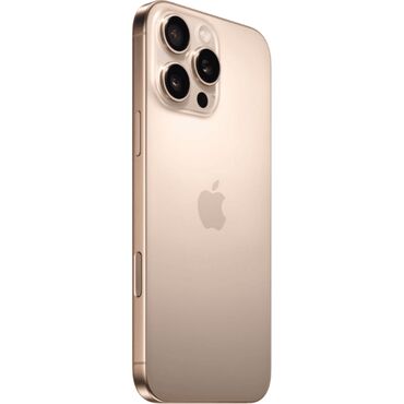 Apple iPhone: IPhone 16 Pro Max, 512 GB, Desert Titanium, Face ID