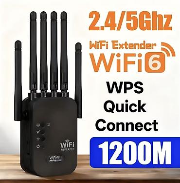 wifi ap repeater: Wi‑Fi Siqnal Gücləndirici / Repeater Quraşdırılma pulsuzdur. Biz — 4