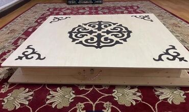 Национальные кыргызские столы: Буктолмо кыргыз стол,, трансформер, коп орун ээлебейт,буктолуп — 6