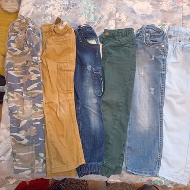 Paketi dečije odeće: Paket: Pantalone, Za dečake, uzrast: 3-4 godine — 2
