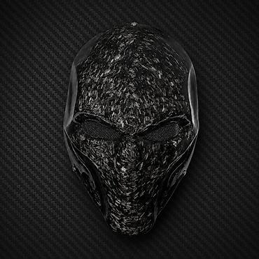 чёрный маска: Маска из кованого карбона (forged carbon) • Маска абсолютно новая, не — 8