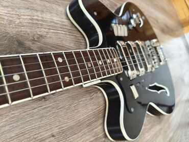 Elektro gitaralar: Elektron gitara, Gibson, 6 sim, İşlənmiş, Ödənişli çatdırılma — 8
