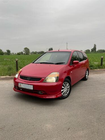 2 2дизель: Honda Stream: 2002 г., 1.7 л, Вариатор, Бензин, Минивэн
