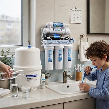 Система очистки воды «Reverse Osmosis System» для дома Комплект для