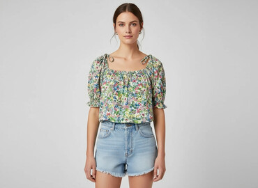 Bluzki: H&M, Bluzka damska, rozmiar S
