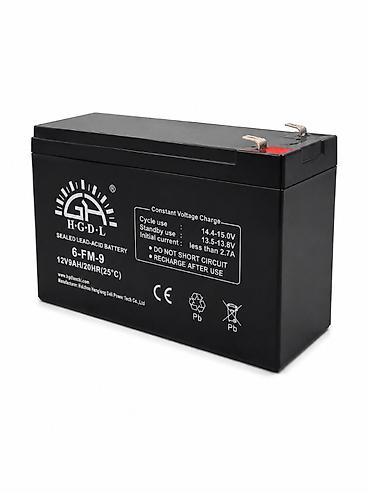 аккумулятор agm 12v: 🔋 Аккумулятор H.G.D.L 12V 9Ah Надёжный герметичный аккумулятор для — 1