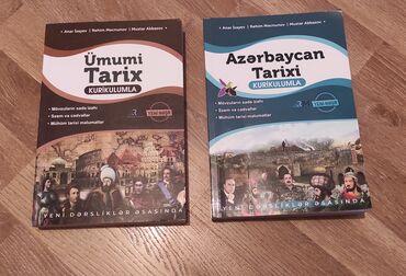 az tarix kitabı: Ümumi tarix və Azərbaycan tarixi yeni nəşr hər biri ayrı satılır
