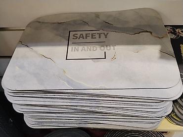 коврик для пола: Коврик для входной зоны “SAFETY IN AND OUT” - Универсальный коврик — 1