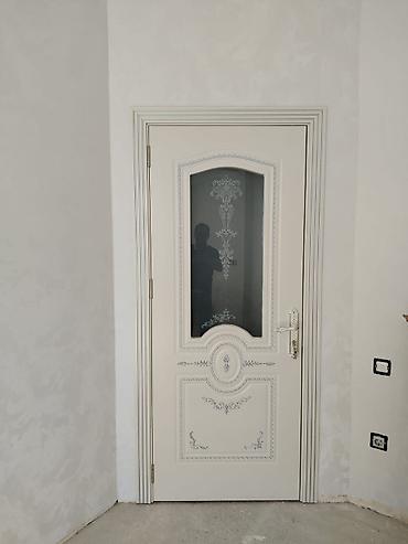 Qapılar və aksessuarlar: Kalibso modeli interyer qapıları - Şüşəli model: 5 ədəd, 80 sm yarpaq — 7
