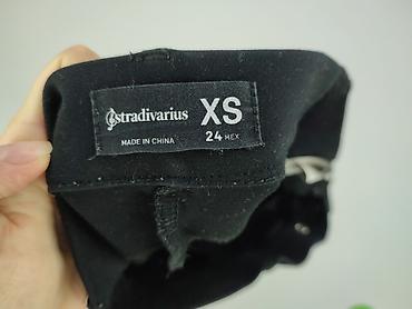 pull on trousers h: Stradivarius, Spodnie materiałowe damskie, rozmiar XS — 4