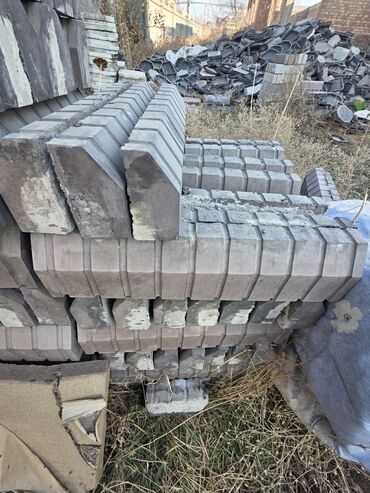 Брусчатка ромашка: Брусчатка ромашка, цвет - Серый, Литая, Новый — 7