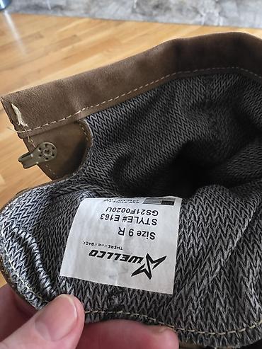 batinka herbi: Hərbi üslublu kişi çəkmələri - Rəng: tünd zeytun/qəhvəyi - Material — 5