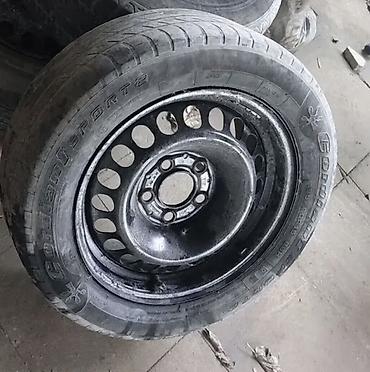 diska: Metal diskli avtomobil - Ölçü: 195/60 R15 Diqqət nömrənin ancaq — 1