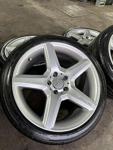 qaz ehtiyat hisseleri: Mercedes-Benz AMG diskləri və təkər komplekti - Model: Mercedes-Benz — 1