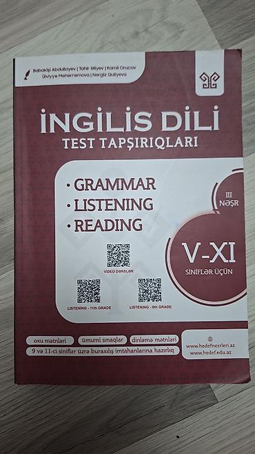 ingilis dili 5555 pdf: Məhsul: “İngilis dili – Test Tapşırıqları” (V–XI siniflər üçün), III — 1
