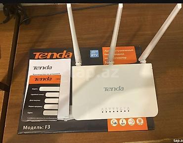 nar modem: Tenda F3 N300 Simsiz Marşrutlaşdırıcı Xüsusiyyətlər: - Standart: IEEE — 3