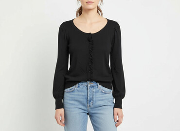 sweter z odkrytymi ramionami sinsay: Marks & Spencer, Кардиган жіночий, розмір S