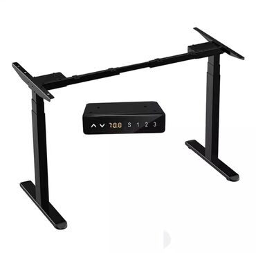 метал стол: Компьютерный Стол, цвет - Черный, Новый