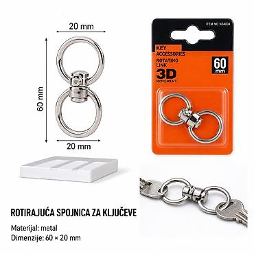 KMT Privezak za ključeve 9368683 Rotirajuća spona/privezak za na lalafo.rs KMT Privezak za ključeve 9368683 Rotirajuća spona/privezak za