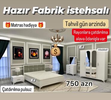 Yataq otağı dəstləri: FABRİKA İSTEHSALI ❗❗❗ Yataq otağı dəsti