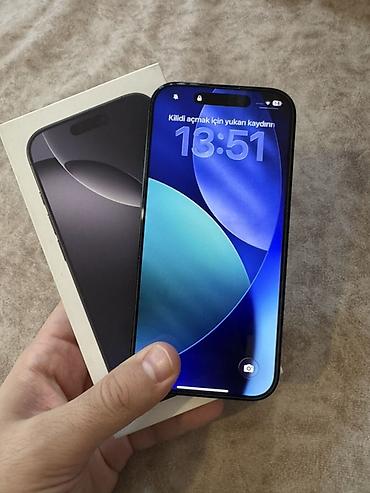 Apple iPhone: IPhone 16 Pro, Graphite, Face ID -da lalafo.az — 1 Apple iPhone: IPhone 16 Pro, Graphite, Face ID — 1