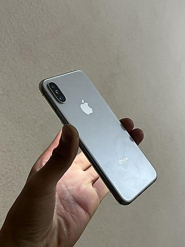 IPhone Xs, Б/у, 64 ГБ, Белый, 100 %