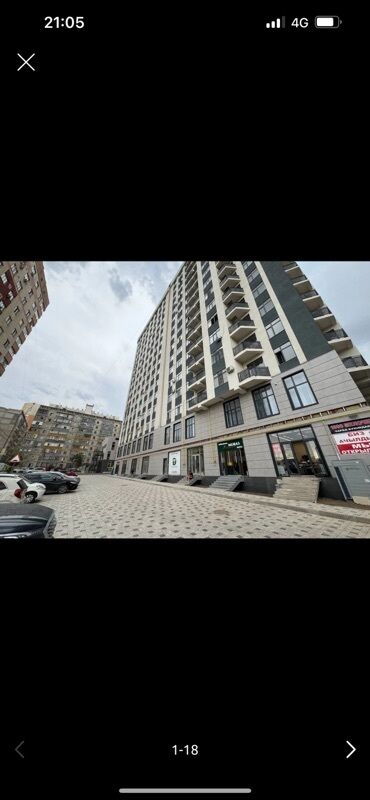 2 комнатная квартира в джале: 4 комнаты, 125 м², Элитка, 7 этаж, ПСО (под самоотделку)