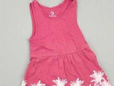 letnia sukienka z dekoltem v: Dress, Lupilu, 3-4 years, 98-104 cm, condition - Very good