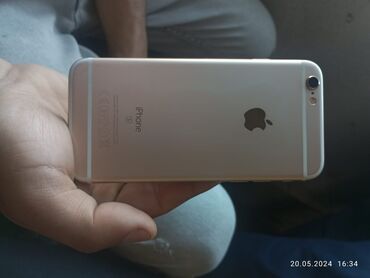 чехол iphone 8: IPhone 6s, 16 GB, Qızılı, Barmaq izi, Face ID