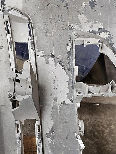 Бампер и комплектующие: Бампер Mitsubishi, Б/у, Оригинал — 19