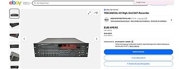 maqintafon kalonkası: "Tascam" studiya aparatları TASCAM DA-78HR ( 8 kanallı rekorder) - 450 — 3