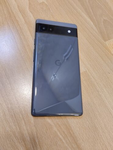 Google: Google Pixel 6A, Б/у, 128 ГБ, цвет - Серый, 1 SIM, eSIM