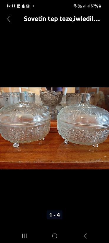 Kasalar: Kasalar, rəng - Ağ, Şüşə, Azərbaycan — 18