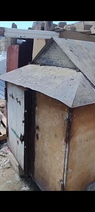 Budkalar, köşklər: Metall qutu/saxlama köşkü - Material: qalın metal lövhələr və — 4