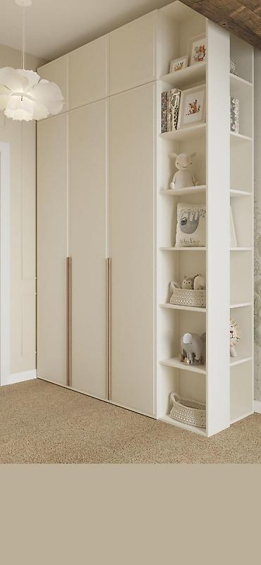 Комоды для одежды: Комод для одежды, С зеркалом, ЛДСП, цвет - Коричневый — 7