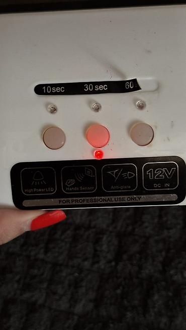 karton qutular: Manikür üçün elektrikli frezə və UV lampa dəsti - Model: US-202 “Nail — 7