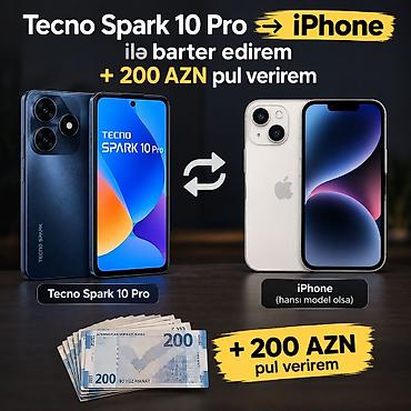 atouch tablet se pro: Tecno Spark 10 Pro, 128 GB, rəng - Qara — 1