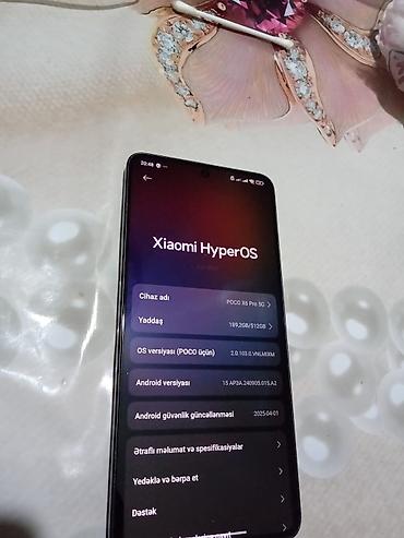 ucuz telefon aksesuarları: Poco X6 Pro 5G, 512 GB, rəng - Qara, Barmaq izi, Face ID — 3