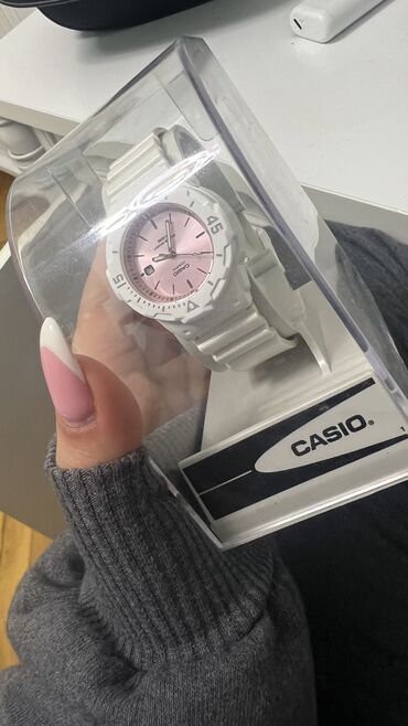 casio saat qadın: Yeni, Qol saatı, Casio, rəng - Ağ