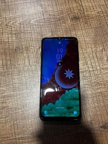 sim operator: Samsung Galaxy A03s, 64 GB, rəng - Qara, Face ID, Qırıq, Düyməli — 1