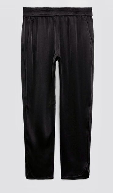 Çəngəllər: Yarım klassik Şalvar, Zara, XL (EU 42), rəng - Qara