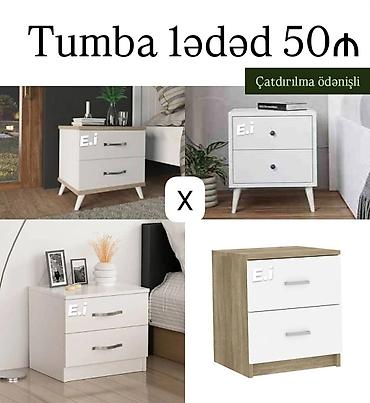 Tumba – 1 ədəd, 50₼ Çatdırılma ödənişli - Yataq otağı üçün 2