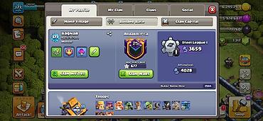 Digər oyun və konsollar: 6 illik Clash of Clans hesabıdır. 171 səviyyə bələdiyyə 13 max — 7