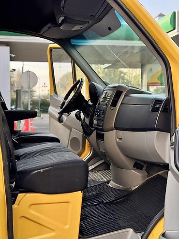 sprinter 2 9: Mercedes-Benz Sprinter фургон, желтый цвет, высокий кузов и длинная — 5