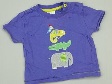 koszulka na roczek dla chłopca: T-shirt, F&F, 3-6 months, condition - Good