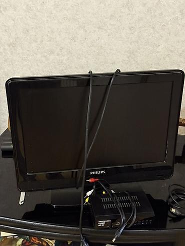zimmer tv made in: Philips kompakt televizor + DVB-T2 rəqəmsal tuner + LG VHS pleyer — 2