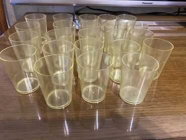 стаканчики: Пластмассовые стаканчики стопочки 23 штуки
