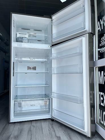 Soyuducular: İşlənmiş 2 qapılı LG Soyuducu Satılır, rəng - Gümüşü, Dolab içi — 2