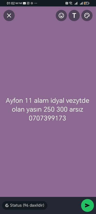 ayfon 11 pro max qiymeti: IPhone 11